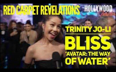 Video: Red Carpet Revelations with Trinity Jo-Li Bliss on Her New Film ‘Avatar: The Way of Water’