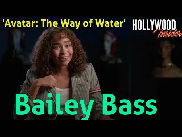 The Hollywood Insider Video Bailey Bass 'Avatar: The Way of Water' Interview