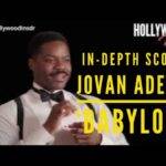 The Hollywood Insider Video Jovan Adepo 'Babylon' Interview