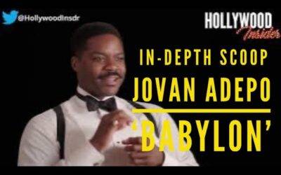 Video: In-Depth Scoop with Actor, Jovan Adepo, on His New Film ‘Babylon’