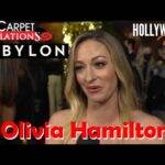 The Hollywood Insider Video Olivia Hamilton 'Babylon' Interview