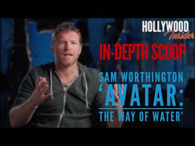 The Hollywood Insider Video Sam Worthington 'Avatar: The Way of Water' Interview