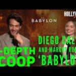 The Hollywood Insider Video Diego Calva and Margot Robbie 'Babylon' Interview