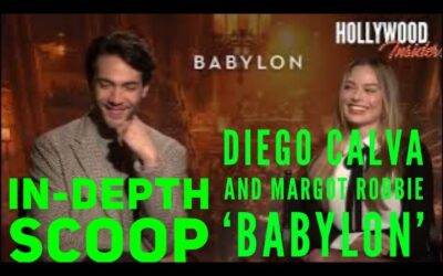 Video: In-Depth Scoop with Diego Calva and Margot Robbie on The New Film ‘Babylon’