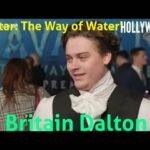 The Hollywood Insider Video Britain Dalton 'Avatar: The Way of Water' Interview