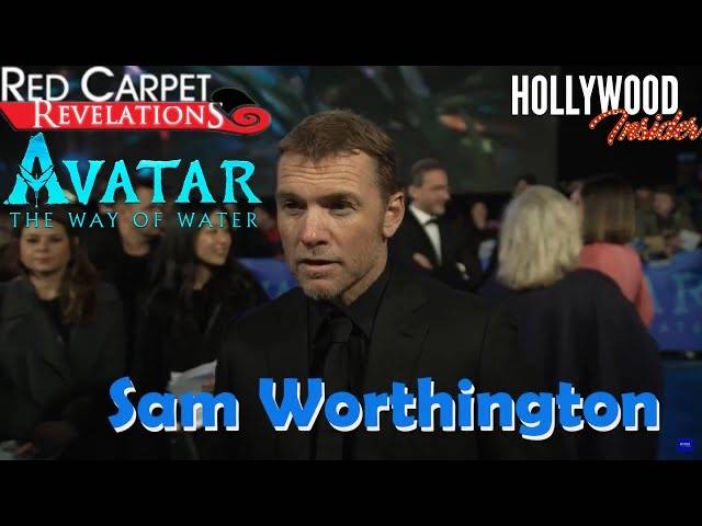 The Hollywood Insider Video Sam Worthington 'Avatar: The Way of Water' Interview