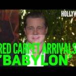 Video: 'Babylon' | Red Carpet Arrivals World Premiere with Stars Brad Pitt, Margot Robbie and More