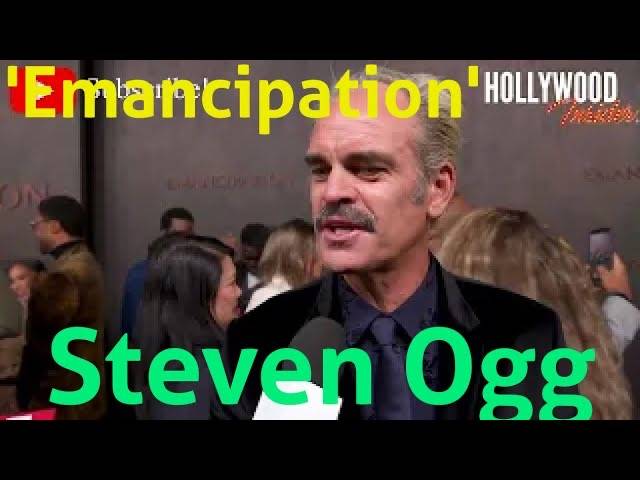 The Hollywood Insider Video Steven Ogg 'Emancipation' Interview