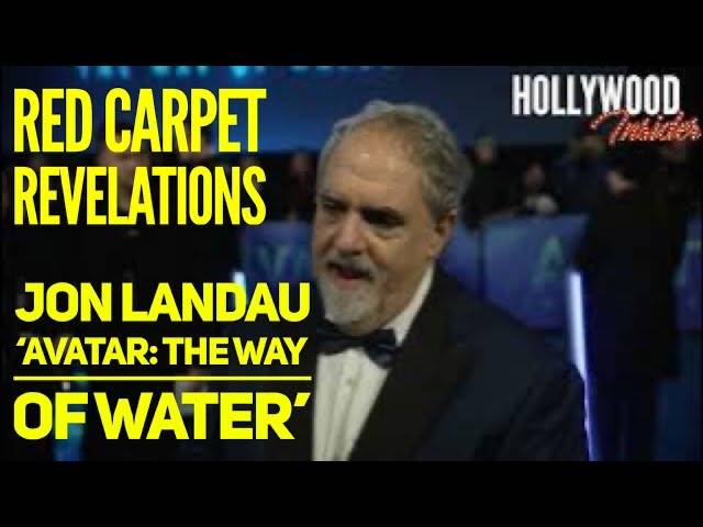 The Hollywood Insider Video Jon Landau 'Avatar: The Way of Water' Interview