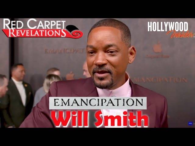 The Hollywood Insider Video Will Smith 'Emancipation' Interview