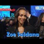 The Hollywood Insider Video Zoe Saldana 'Avatar: The Way of Water' Interview