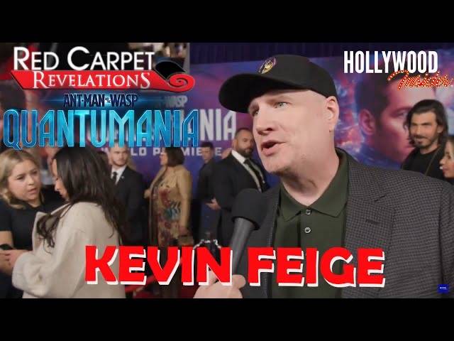 The Hollywood Insider Video-Kevin Feige-Antman and The Wasp: Quantumania-Interview