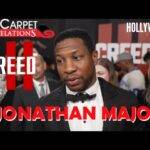 The Hollywood Insider Video-Jonathan Majors-Creed 3-Interview