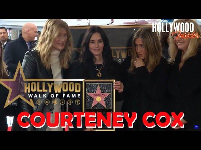 The Hollywood Insider Video-Courteney Cox-Walk of Fame-Interview