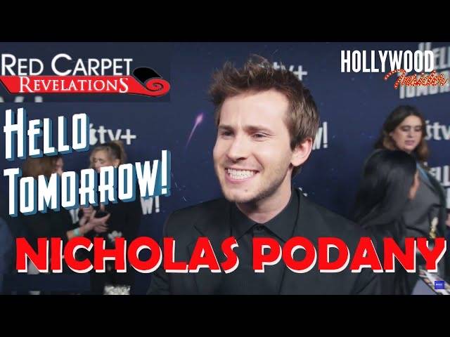 The Hollywood Insider Video-Nicholas Podany-Hello Tomorrow!-Interview