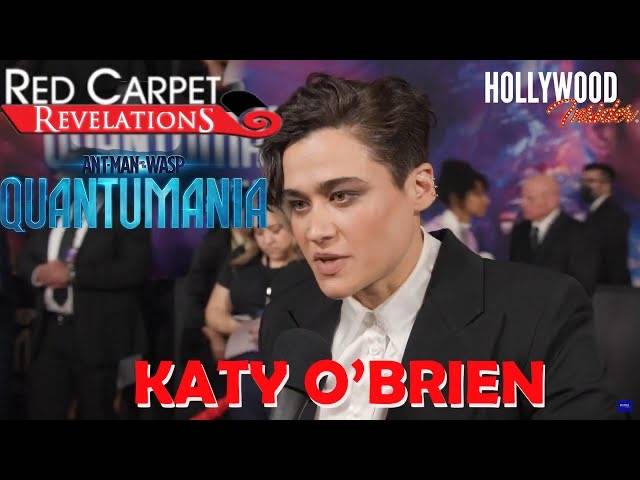 The Hollywood Insider Video-Katy O'Brian-Antman and The Wasp: Quantumania-Interview