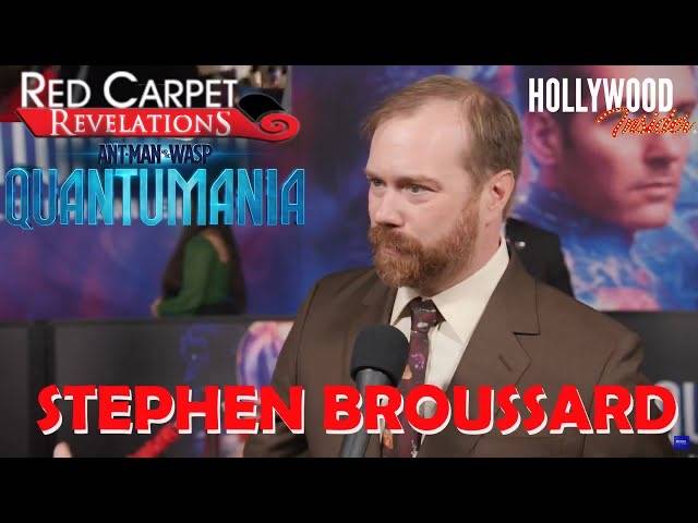 The Hollywood Insider Video-Stephen Broussard-Antman and The Wasp: Quantumania-Interview