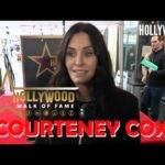 The Hollywood Insider Video-Courteney Cox-Walk of Fame-Interview