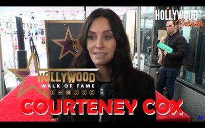Courteney Cox Walk of Fame Ceremony | Courteney Cox Interview