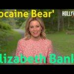 The Hollywood Insider Video-Elizabeth Banks-Cocaine Bear-Interview