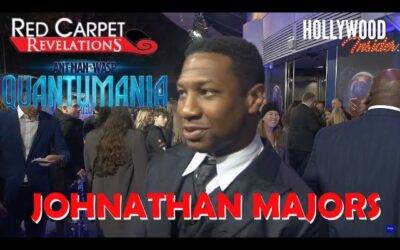 Red Carpet Revelations | Jonathan Majors – ‘Ant Man and the Wasp: Quantumania’