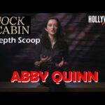 The Hollywood Insider Video-Abby Quinn-Knock At The Cabin-Interview