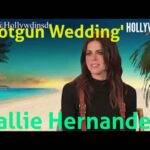 The Hollywood Insider Video-Callie Hernandez-Shotgun Wedding-Interview