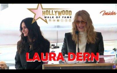 Courteney Cox Walk of Fame Ceremony | Laura Dern