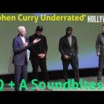 The Hollywood Insider Video-Cast and Crew-Stephen Curry Underrated-Interview