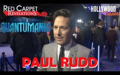 Red Carpet Revelations | Paul Rudd – ‘Ant Man and the Wasp: Quantumania’