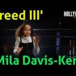 The Hollywood Insider Video-Mila Davis-Kent-Creed 3-Interview
