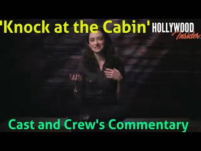 The Hollywood Insider Video-Cast and Crew-Knock At The Cabin-Interview