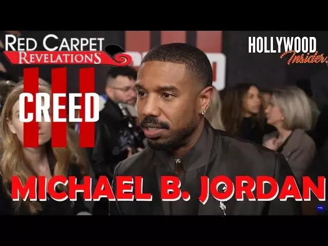 The Hollywood Insider Video-Michael B. Jordan-Creed 3-Interview