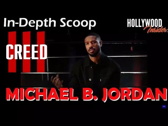 The Hollywood Insider Video-Michael B. Jordan-Creed 3-Interview