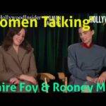 The Hollywood Insider Video-Claire Foy-Women Talking-Interview