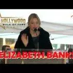 The Hollywood Insider Video-Elizabeth Banks-Walk of Fame-Interview