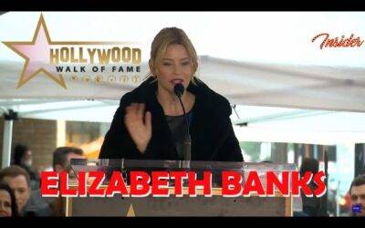 Ray Liotta Walk of Fame Ceremony | Elizabeth Banks