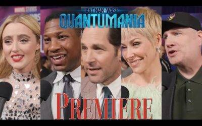 Rendezvous at the Premiere of ‘Ant Man and the Wasp: Quantumania’ with Reactions From Cast and Crew
