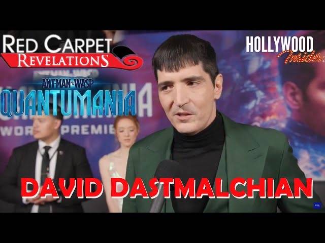 The Hollywood Insider Video-David Dastmalchian-Antman and The Wasp: Quantumania-Interview