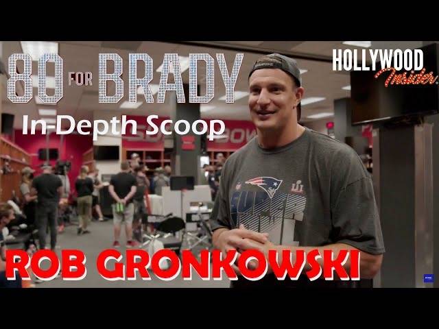 The Hollywood Insider Video-Rob Gronkowski-80 For Brady-Interview