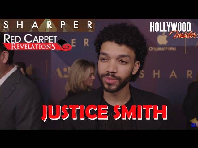 Red Carpet Revelations | Justice Smith – ‘Sharper’