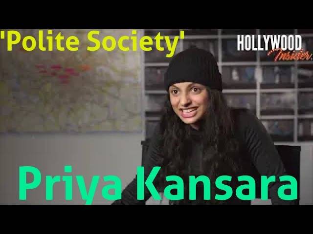 The Hollywood Insider Video-Priya Kansara-Polite Society-Interview