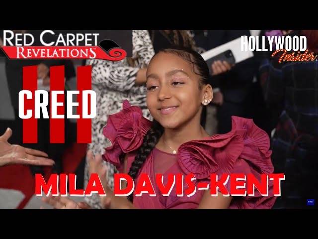 The Hollywood Insider Video-Mila Davis-Kent-Creed 3-Interview