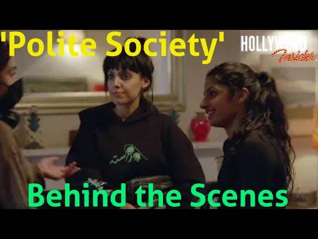 The Hollywood Insider Video-Cast and Crew-Polite Society-Interview