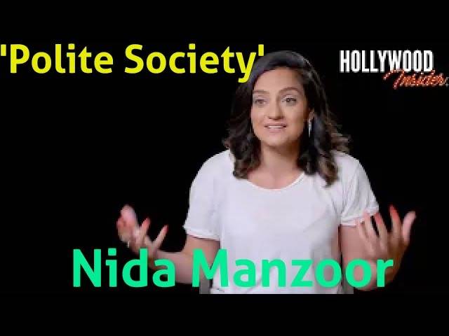 The Hollywood Insider Video-Nida Manzoor-Polite Society-Interview