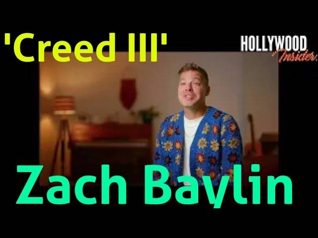 The Hollywood Insider Video-Zach Baylin-Creed 3-Interview