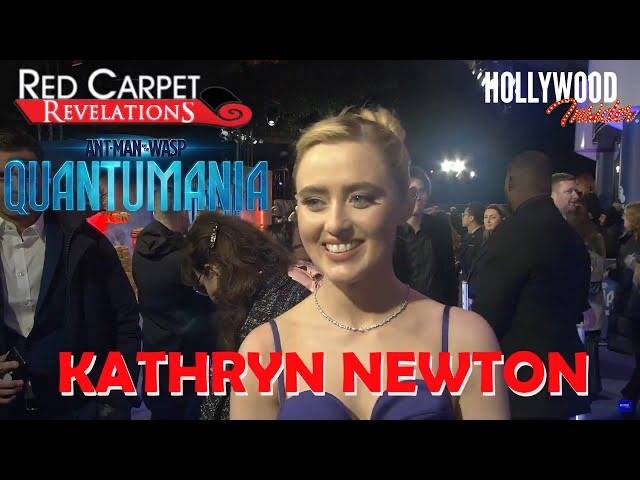 The Hollywood Insider Video-Kathryn Newton-Antman and The Wasp: Quantumania-Interview