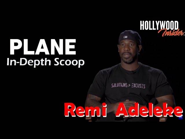 The Hollywood Insider Video-Remi Adeleke-Plane-Interview