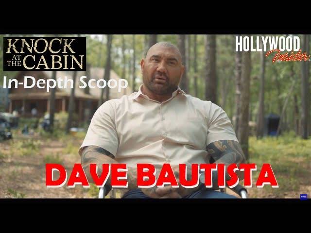The Hollywood Insider Video-Dave Bautista-Knock At The Cabin-Interview