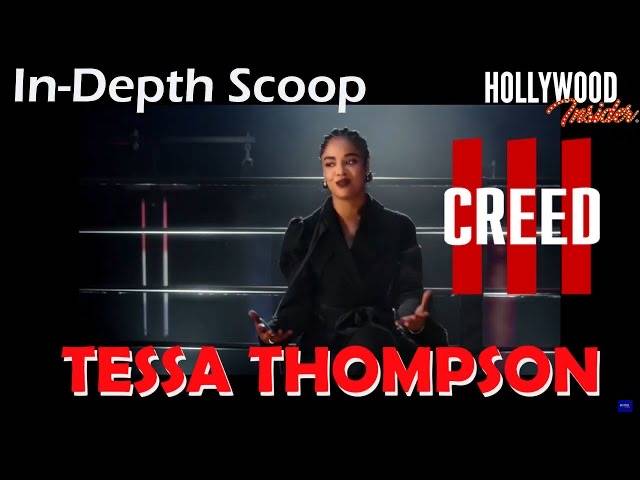 The Hollywood Insider Video-Tessa Thompson-Creed 3-Interview